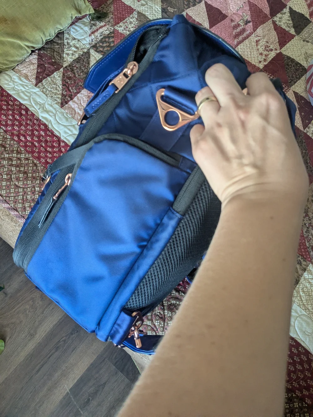 Paperclip Willow Diaper Bag